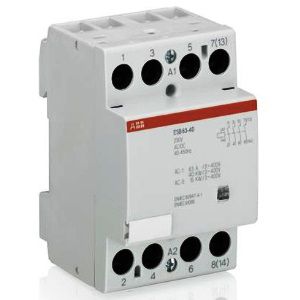 Модульный контактор ESB-63-40 (63А AC1) катушка 24B AC/DC