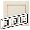 Рамка 3п гор Сл.кость Legrand Valena 774353