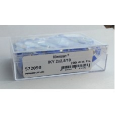 Наконечник изолированный IKY 2x 2,5/10 (500шт/упак)