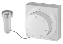 Термостатический привод с удаленным задатчиком, с защитой от замерзания и положением выключения, трубкой 2 мм, 8…28 ºС