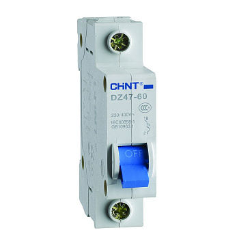 Авт. выкл. DZ47-60 1P 25A 4.5kA х-ка C (CHINT)