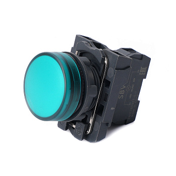 Сигнальная лампа SB5 в сборе модульная 22 мм зеленая 230-240В АС