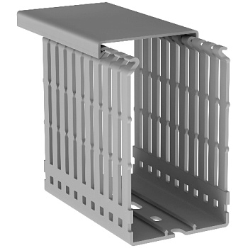 KKD 6010; Перфорированный короб с крышкой, 60x100 (ШxВ)(36м/упак)