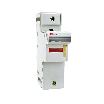 Предохранитель-разъединитель для ПВЦ 10x38 1P (с индикацией) EKF