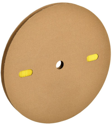 Термоусадочная трубка ТТУ 20/10 желтая 100 м/рол ИЭК