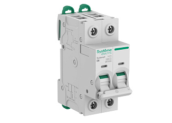 Systeme9 Автоматический выключатель (АВ) D 8A 2P 6kA 400В