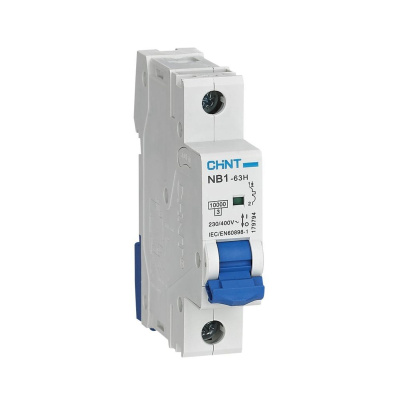 Авт. выкл. NB1-63H 1P 13A 10кА х-ка C (R)(CHINT)