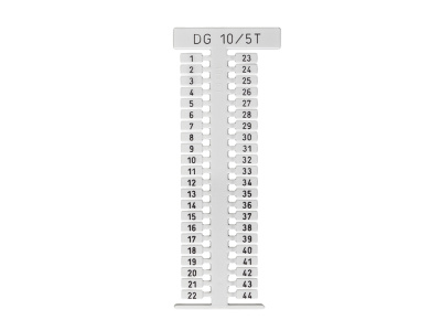 Маркировка (без надписей), DG10/5 Т, (уп.440шт.)