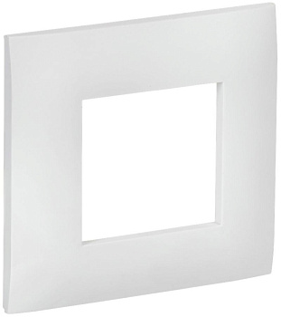 SKANDY Рамка 1-мест. SK-F01W арк. бел. IEK