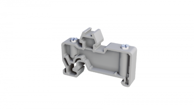 Концевой стопор винтового типа, (серый); SS 1