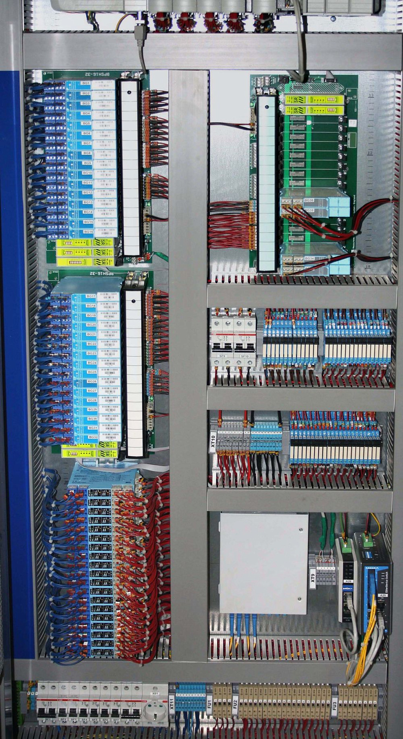 Сборка щитов автоматики (ЩА) и шкафов управления