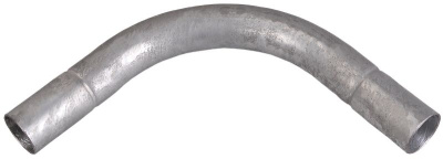 Поворот метал. ненарезной горячеоцинкованный d=40мм IEK