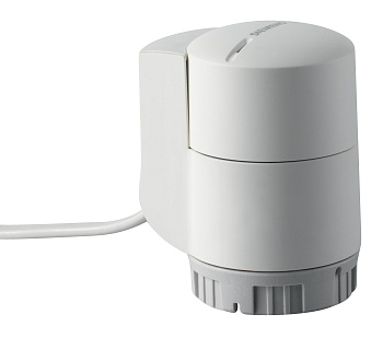 Электротермический привод  AC 230 V, NC, 2P, 1 m