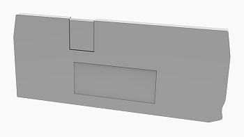 D-DS4-TW-01P-11-00A(H), Концевая крышка, для DS4-TW, серый, шт
