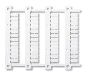 Блок маркировок, пластик, 48 этикетки