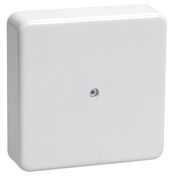 Коробка распаячная КМ для о/п 75х75х20мм белая IEK