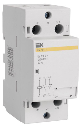 Контактор модульный КМ63-11 AC ИЭК  (6шт/упак)