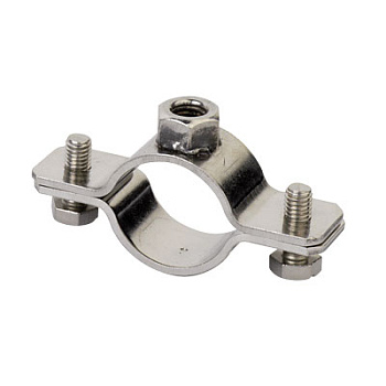 Хомут для тяжелых нагрузок 25-29 мм (3/4"), M8, нержавеющая сталь AISI304