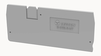 D-DS2.5-MT-01P-11-00A(H), Концевая крышка, для DS2.5-MT, серый, шт