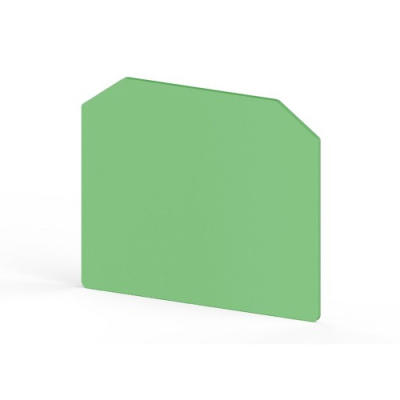 Концевой сегмент на клеммники AVK 16, (зеленый); NPP / AVK 16