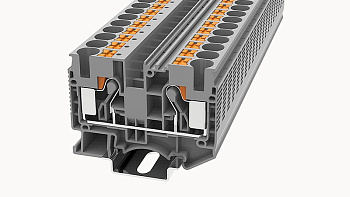 DS10-01P-11-00A(H), Клемма PUSH-IN, 10 мм.кв., серый, шт